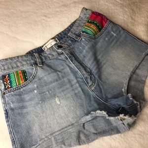 2 FOR $10. CUTE DENIM SHORTS.